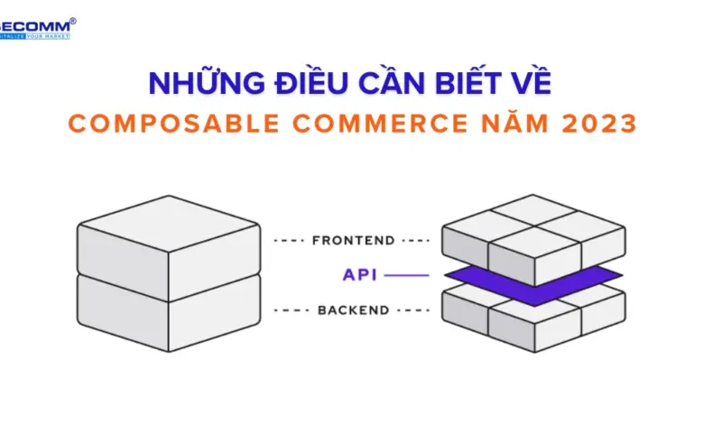 NHỮNG ĐIỀU CẦN BIẾT VỀ COMPOSABLE COMMERCE 2023