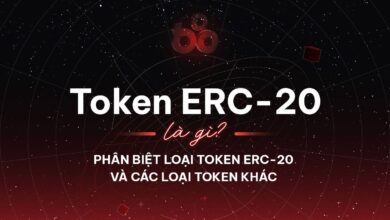 Token ERC20 là gì? Phân biệt loại Token ERC20 và các loại Token khác