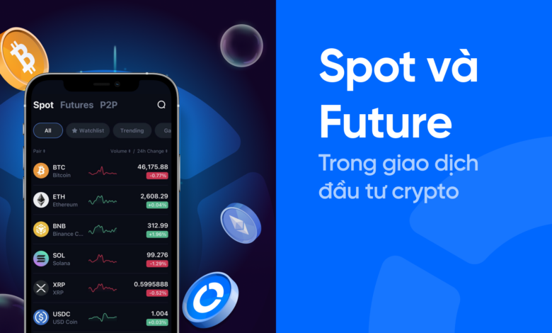 Đầu tư Crypto nên chọn giao dịch Spot hay Futures?