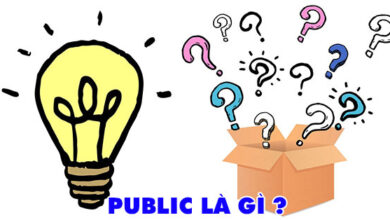 PUBLIC là gì?