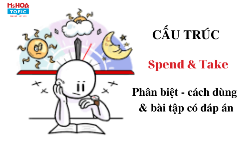 Cấu trúc Spend và Take: Cách phân biệt, cách dùng và bài tập có đáp án