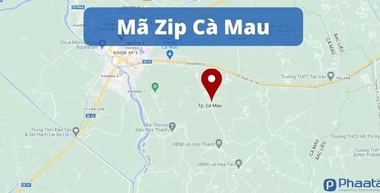 Mã ZIP Cà Mau là gì? Danh bạ mã bưu điện Cà Mau cập nhật mới và đầy đủ nhất