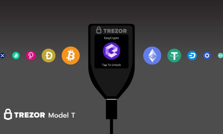 Ví lạnh Trezor T cao cấp