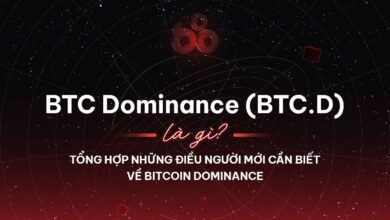 BTC Dominance (BTC.D) là gì? Tổng hợp những điều người mới cần biết về Bitcoin Dominance