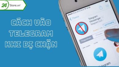 Hướng dẫn cách vào Telegram bị chặn trên iPhone đơn giản