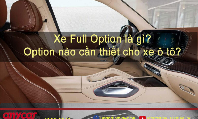 Xe full option là gì? Option nào cần thiết cho xe ô tô?