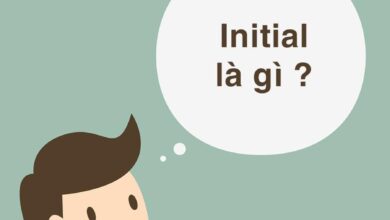 Initial nghĩa là gì: Định nghĩa, Ví dụ