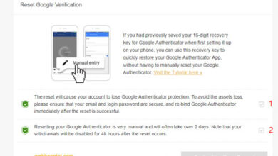 Hướng dẫn khắc phục sự cố mất Google Auth (2FA) đăng nhập tài khoản trên Binance