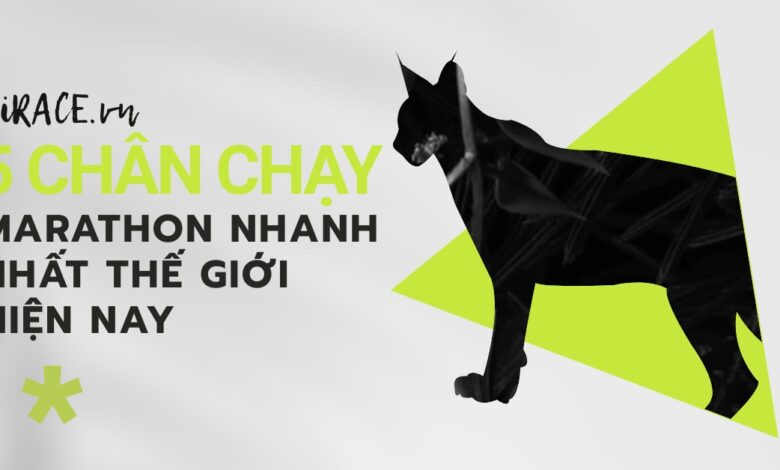 5 chân chạy Marathon nhanh nhất thế giới hiện nay