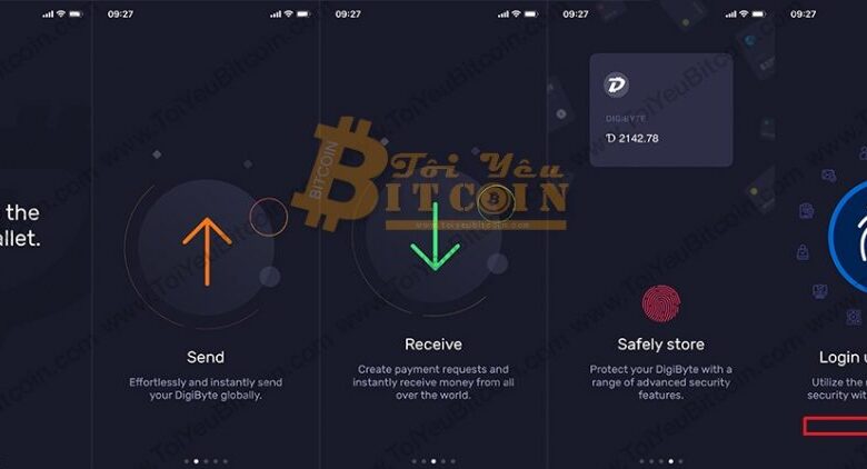 Hướng dẫn cách Tạo và Sử dụng ví DGB coin trên điện thoại với DigiByte Wallet từ A – Z