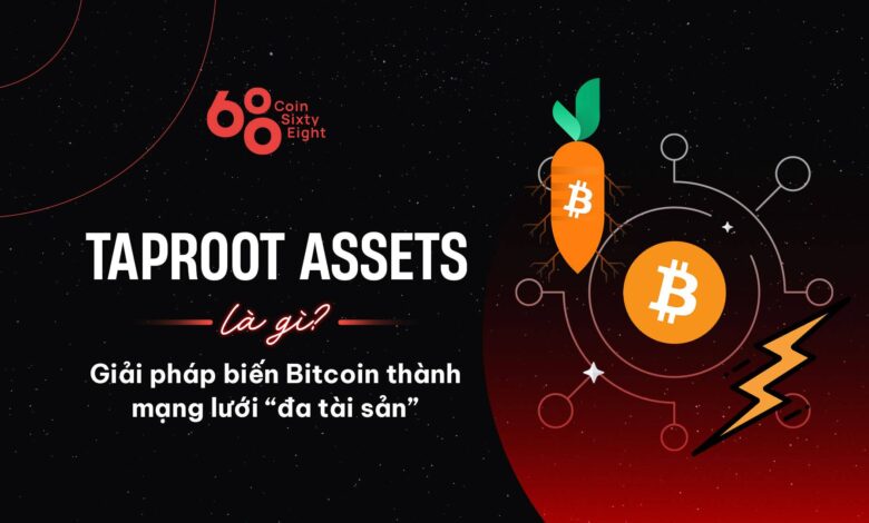 Taproot Assets là gì? Giải pháp biến Bitcoin thành mạng lưới “đa tài sản”