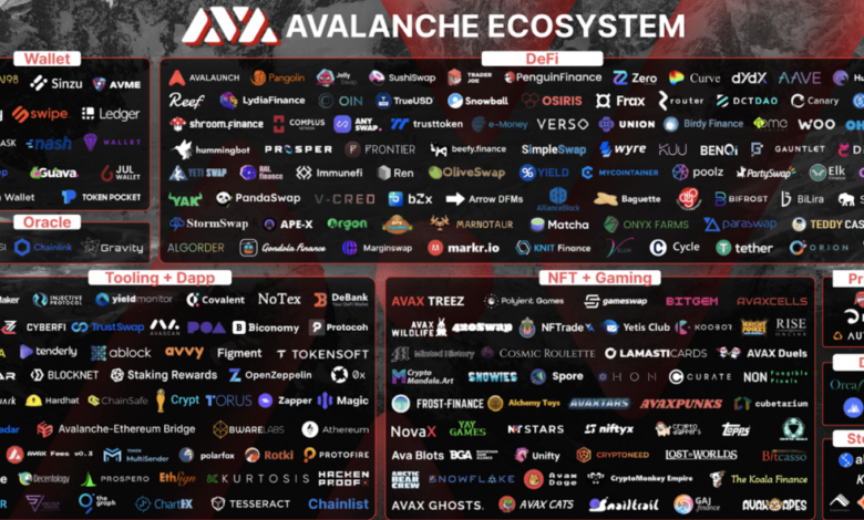 Hệ sinh thái Avalanche là gì? Phân tích các mảnh ghép trong Avalanche Blockchain