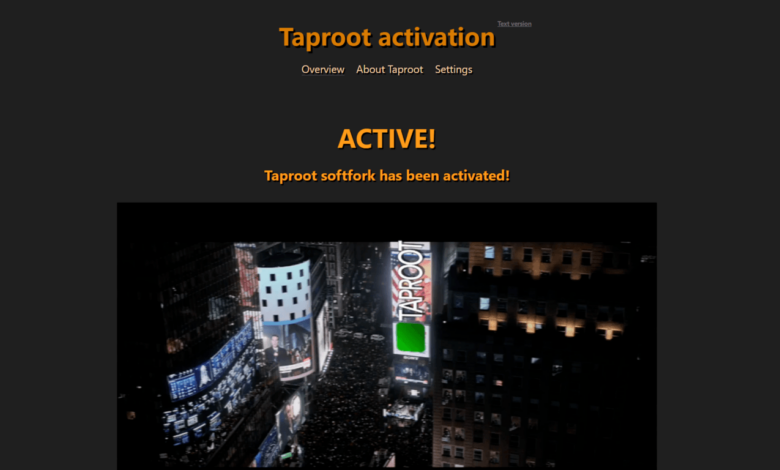 Bitcoin Taproot & Tầm quan trọng đối với tương lai BTC