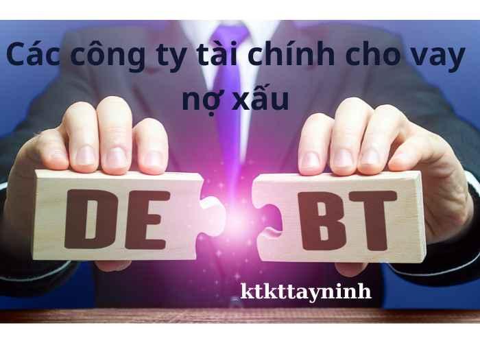 công ty tài chính cho vay nợ xấu