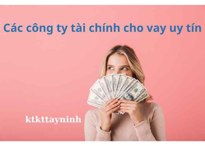 công ty tài chính cho vay uy tín