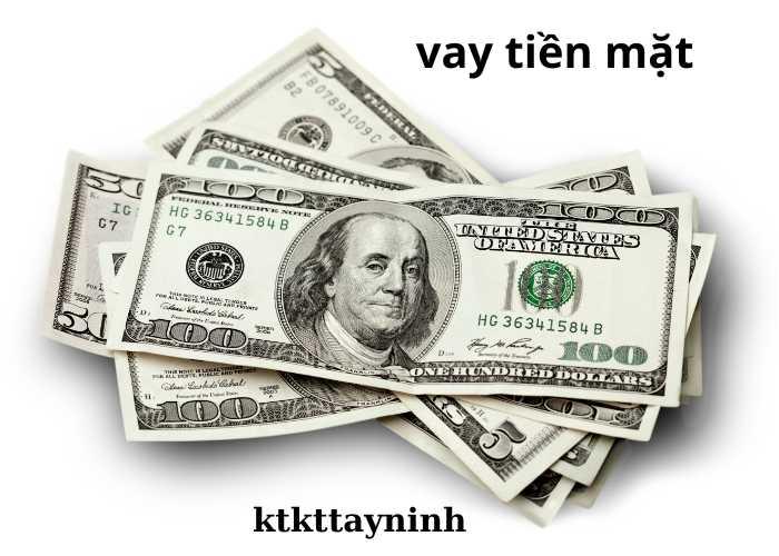 vay tiền mặt online